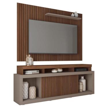 Imagem de Rack E Painel Para Tv Até 70 Polegadas Sun Marrom Caemmun