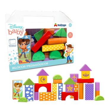 Imagem de Blocos De Montar Pedagógicos Toy Story Disney Baby Xalingo
