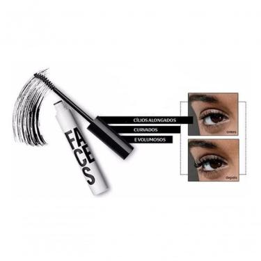 Imagem de Máscara Para Cílios Faces Mega Fantástica Preta 7ml Qhs - Natura