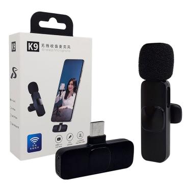 Imagem de Microfone De Lapela Bluetooth X-cell, Conector Type C, Preto - Tc-f2