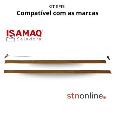 Imagem de Kit Refil para Manutenção de Seladoras 30cm - Isamaq Seladora