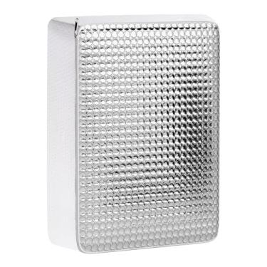 Imagem de YUNVI Isolador de ventilação para trailers 35,5 x 55,88 x 7,62 cm, cobertura de claraboia para trailer, almofada antiderrapante para ventilação de trailer, sombra de claraboia com superfície refletiva para ventilação interna do trailer