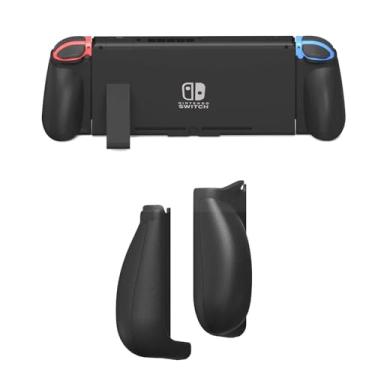 Imagem de MystiForge Punho Ergonômico Para Joy-Con Nintendo Switch/Oled - Design Antiderrapante Compatível Com Alça De Pulso