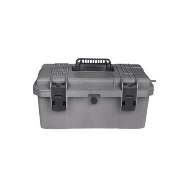 Imagem de Caixa de Ferramentas Caixa de ferramentas de hardware para casa Caixa de reparo portátil à prova d'água Caixa de reparo multifuncional para eletricista Caixa de carro ao ar livre Caixa de Ferramentas