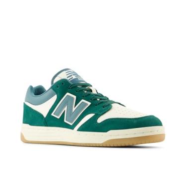 Imagem de New Balance BB480LPA Tênis masculino, Linho verde pântano, 39