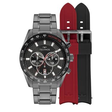 Imagem de Relógio Technos Masculino Ts Carbon Grafite - Js25bbs-t1a