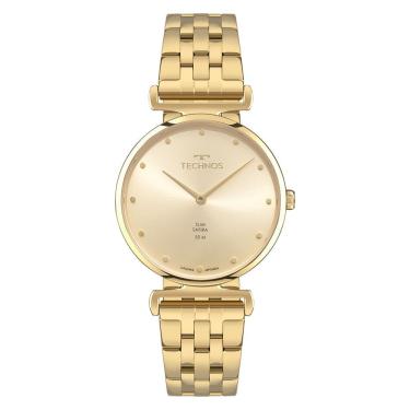 Imagem de Relógio Technos Feminino Slim Dourado - Vj20ad-1x Vj20ad-1x