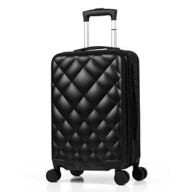 Imagem de Mala de Viagem de Bordo ABS + PC (55x35x22cm) - 4 Rodinhas 360º e Regu