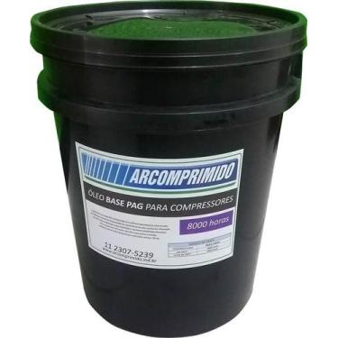 Imagem de Óleo Sintético 8000 h Compressor Parafuso Sullair 20L PAG - Arcomprimi