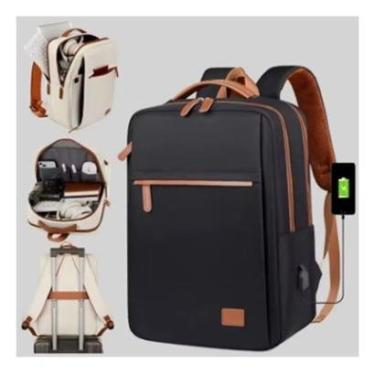 Imagem de Mochila EXECUTIVA escolar Mala De Bordo Bolsa USB Cor:;Gênero:Unissex;Tamanho:G-Unissex