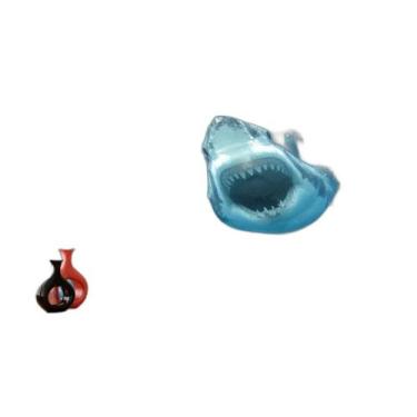 Imagem de Papel De Parede 3D Animais Tubarão Fundo Do Mar 3,5M Anm553 - Você Dec