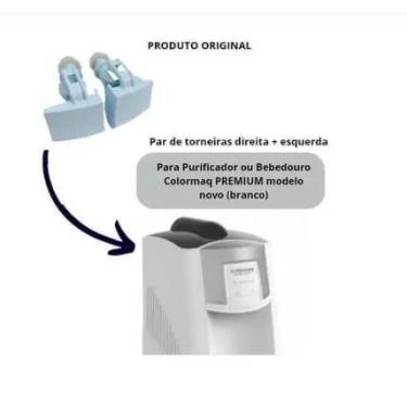 Imagem de Torneira Colormaq Purificador Bebedouro Premium Branca