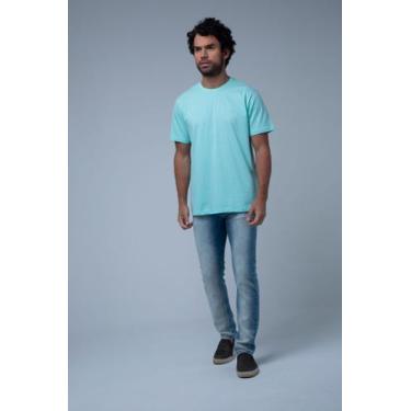 Imagem de Camiseta Básica Colors - Alfaiataria São Paulo, Verde água, G
