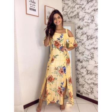 Imagem de Vestido Princesa Longo REF0b017 - Boneca Rosa, Florido, M