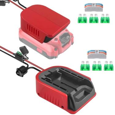 Imagem de MAKBOS 2 Peças Para Carregador Adaptador De 20 V Craftsman Power Wheels, Estação Conversora Bateria Diy, Kit Conversão Furadeira Com Interruptor, Baterias Brinquedos Carro Rc, Robótica E Caminhão