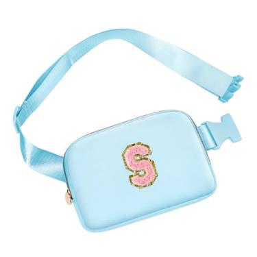 Imagem de Presentes de aniversário para meninas, 4 5 6 7 8 9 10 11 12 13 anos de idade presentes para meninas adolescentes crianças filha irmã ela, pochete fofa bolsa de cinto, bolsa transversal, material