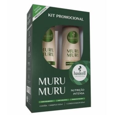 Imagem de Kit promopack haskell murumuru shampoo e condicionador 500ml