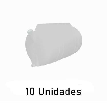 Imagem de Corote Barrica Água Plástica 30 Litros Branca - 10 Unidades - Fabbof