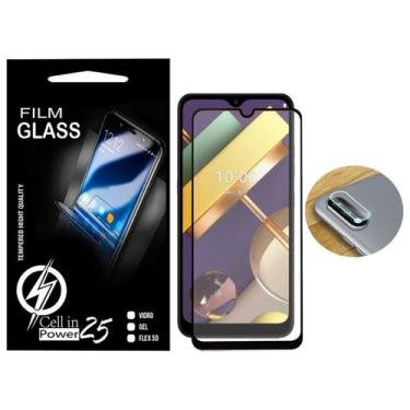 Imagem de Pelicula Camera + Pelicula FULL 3D LG K22 K200BMW 6.2 - Cell In Power2