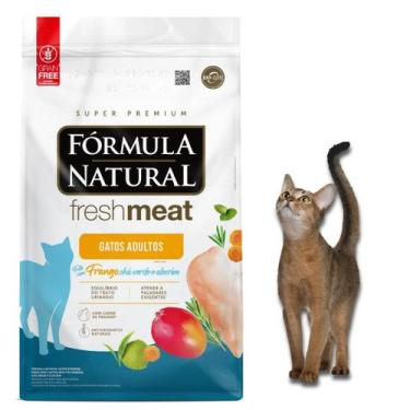 Imagem de Ração Para Gatos Adultos Super Premium Formula Natural Fresh Meat 7Kg 
