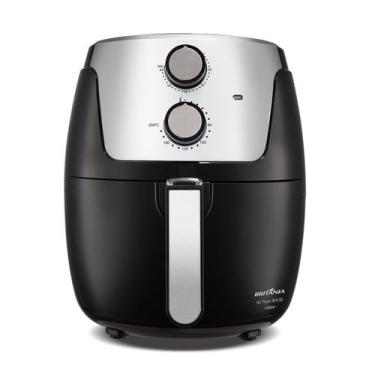 Imagem de Air Fryer Britânia 4,2L Dura Mais 1500W BFR38, Preto e Cinza, 220V