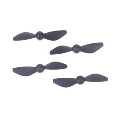 Imagem de Kokiya 4x Hélice de Avião RC Preto Resistente Fácil Instalação Profissional DIY Parte Hélice de Helicóptero RC Acessórios