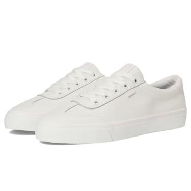 Imagem de Keds Tênis feminino Jump Kick T-Toe, Couro Perf Branco/Rosa Claro, 37