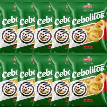 Imagem de Salgadinhos Elma Chips Cheetos e Fandangos Kit com até 40, Cebolitos, 