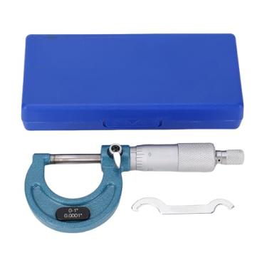 Imagem de Garosa 0-1in Micrômetro Externo Liga De Aço Inoxidável Carboneto De Tungstênio Régua De Medição Ferramenta De Maquinista De Alta Precisão Com Caixa De Armazenamento Para Comprimento