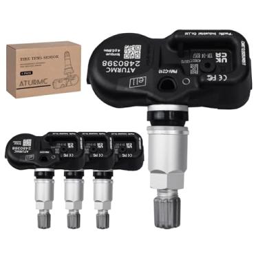Imagem de ATURMC Sensor de pressão de pneu TPMS pacote com 4 unidades compatível com Toyota 4Runner Avalon Camry Tacoma Tundra Lexus ES/LS Audi A3 A4 A5 Q5 S3 2016-2020 315MHz Sistema de monitoramento de