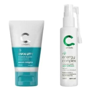Imagem de Kit Serum Mágico Evoluty E Tônico Capilar Energy Hair - amávia