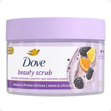 Imagem de Sabonete Esfoliante Corporal Dove Beauty Scrub Amora e Frutas Cítricas