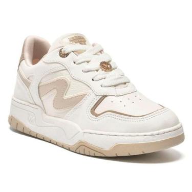 Imagem de Tênis Casual Feminino Via Marte 276-002-02, Branco, 36