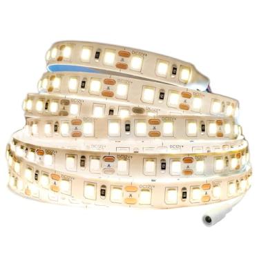 Imagem de Fita LED Flexível com Alto Brilho – Luz HomOgênea e Cores Vivas para Perfil de LED – Design Moderno e Elegante, Ideal para Decoração de Ambientes (Branco Neutro,Com Fonte)