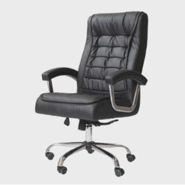 Imagem de Cadeira De Escritório Confortavel Giratória Presidente Big Com Molas E
