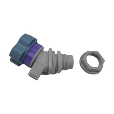 Imagem de Stgfyxgs de água para jardim, à prova de vazamento, botão interruptor de, bico para tanque, camping, bebida, Cinza Claro