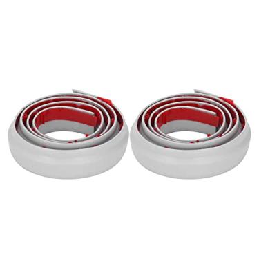 Imagem de 2pcs Porta de Vedação de Parte Inferior Tiras de Isolamento Clima à Prova de Som de Som Auto -adesivo Faixa de Vedação para Quadros de Porta e Janela (28mm / 1.1in)