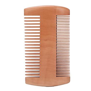 Imagem de Compra Maluca Pente para barba, madeira composta de madeira Pente para barba Antiestático Forte Durável para pentear o cabelo Estilo para uso diário Viagem de saída