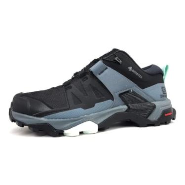 Imagem de Salomon Tênis feminino de caminhada X Ultra 4 Gore-tex, Preto/tempestuoso/azul opala, 39