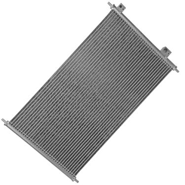 Imagem de Condensador A/C de ar condicionado compatível com Honda Civic Acura EL 2001-2005 L4 1.7L # 4977, 80110S5A003, 80110S5AT01