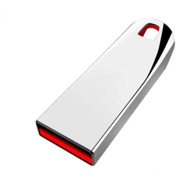 Imagem de PENDRIVE METALIZADO DE 1TB TIPO A, CONECTIVIDADE USB 3.2 E 2.0, NA COR PRATA, + HUB USB 3.0 DE 4 PORTAS. (CATÁLOGO 71)