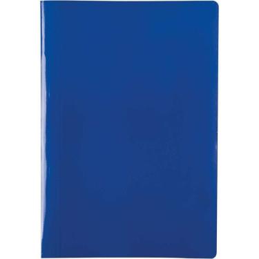 Imagem de Pasta Grampo Trilho Azul Delloplex 343x236mm - 10 Unidades