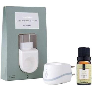 Imagem de Aromatizador Elétrico Difusor Ambiente com Essência Capim Limão ou Van