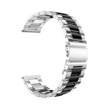 Imagem de Pulseira de Metal 20mm para Samsung Galaxy Watch 6/5/4 - Aço Inoxidáve