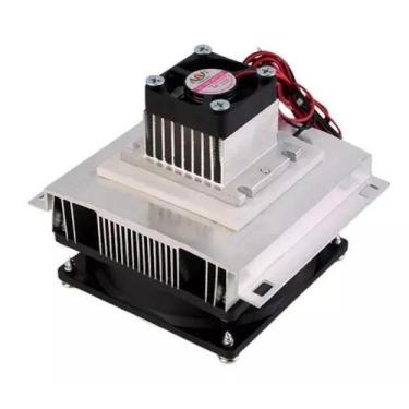 Imagem de Dissipador de Alumínio com Cooler e Pastilha Peltier 72W - Eng