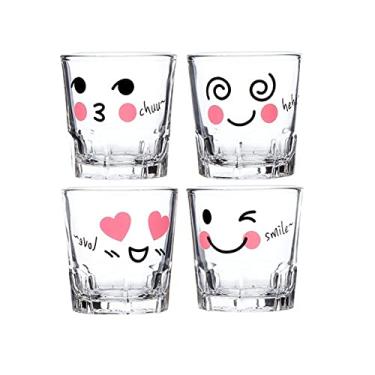 Imagem de With Molly Funny Expression image Soju Glass 4p Set
