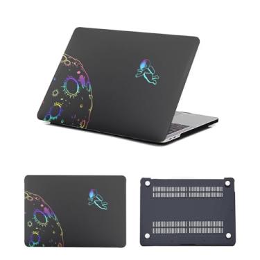 Imagem de HLAAJJX Capa de laptop para MacBook Air 13 polegadas M4 M3 M2 2025 2024 2023 2022 A2681 A3113 A3240 Retina/Touch ID, capa rígida protetora para computador MacBook Air 13, Astronaut