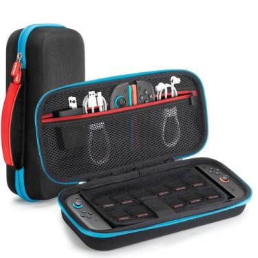 Imagem de Estojo de transporte NIFUYOP para Nintendo Switch 2 2025 com armazenam