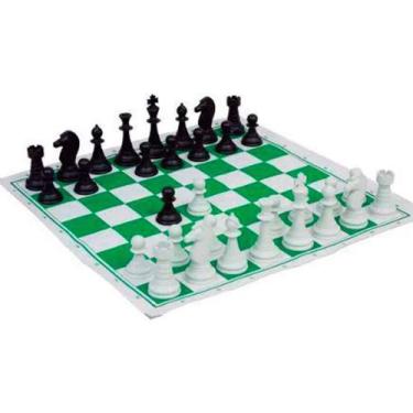 Imagem de Brinquedos Educativos Jogo de Xadrez Oficial - SONHO DE CRIANÇA