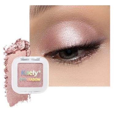 Imagem de HHLTOH Sombra Champagne Gold Glitter – Shimmer Eye Shadow, paleta de pó de sombra diária à prova d'água de longa duração para mulheres sombras neutras para maquiagem de olhos para ojos (03)